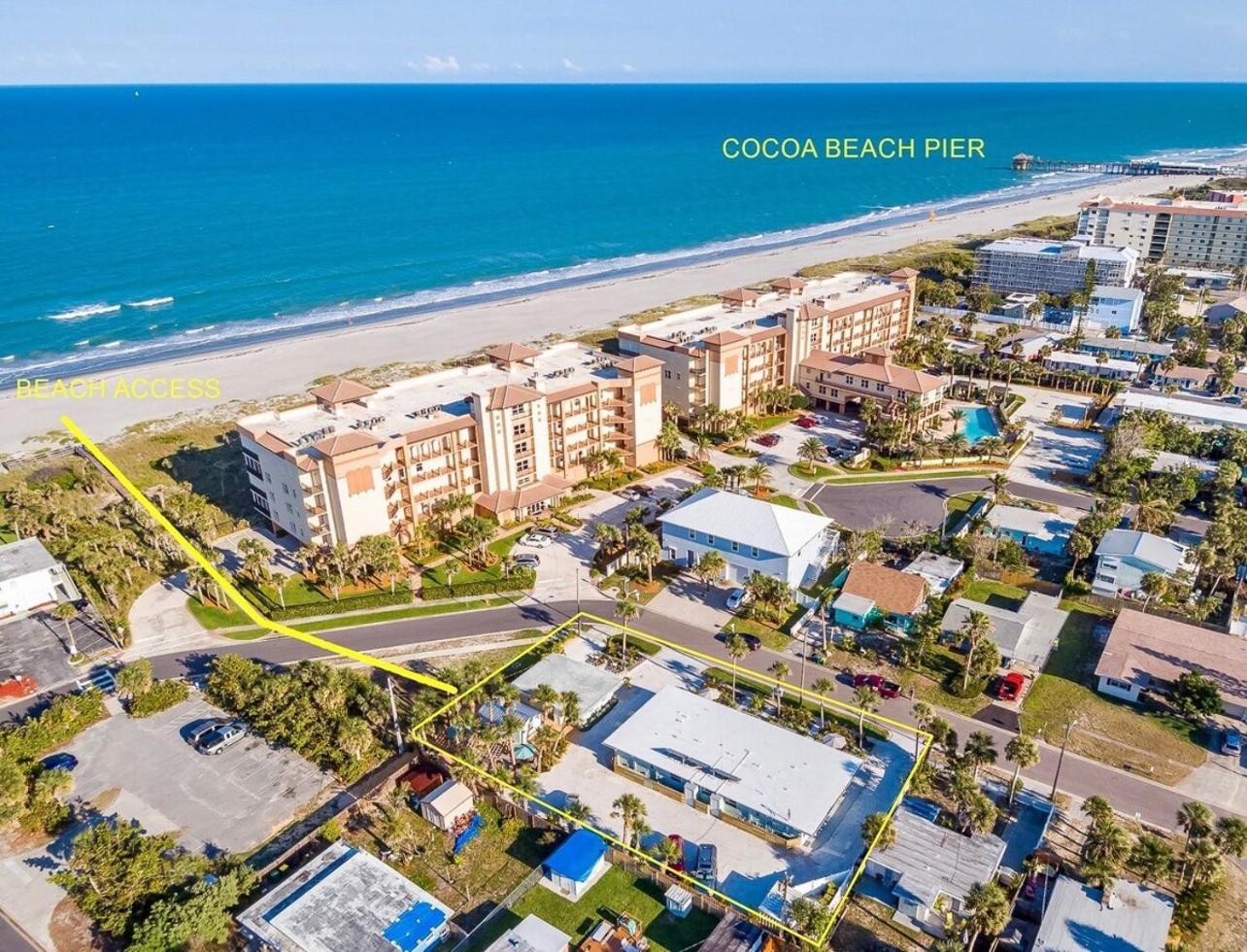Boutique Vacation Rental Complex At Beach Cocoa Beach Exteriör bild